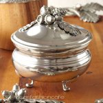 どんぐり＆松ぼっくり カバー付きボウル