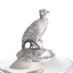 鳥キジのボウル カバー付き容器