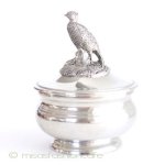 鳥キジのボウル カバー付き容器