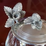 ストロベリー苺ジャム スプーン付ガラス容器