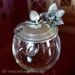 ストロベリー苺ジャム スプーン付ガラス容器