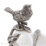 鳥スプーン付き調味料皿