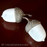 どんぐり　磁器の団栗 塩コショウ　調味料