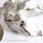 マイケルミショー　ハーブ銀葉 ナプキンリング　４個セット