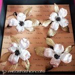 マイケルミショー　ハナミズキ ナプキンリング　４個セット