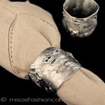 マイケルミショー白樺 再販 ナプキンリング ４個セット