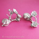 カタツムリと花２個セット ナプキンリング 再販！