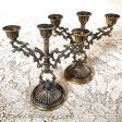 （画像用） イタリア製ヴィンテージ キャンドルスタンド2個