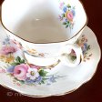 （画像用） ロイヤルアルバート　英国製 花ブーケ　カップ＆ソーサー