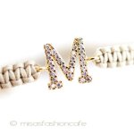 ＴＡＩ　ブレスレット Gold　イニシャルM