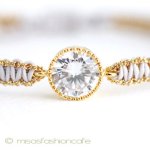 ＴＡＩ　ブレスレット Goldチェーンｘシルク