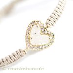 ＴＡＩ　ブレスレット 　天然石のハート