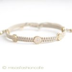 ＴＡＩ　ブレスレット ５パヴェ・メダリオン