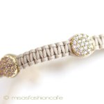 ＴＡＩ　ブレスレット ５パヴェ・メダリオン