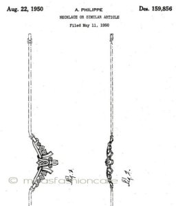 （画像用） Ｔｒｉｆａｒｉ　 トリファリ 1950年　ネックレス