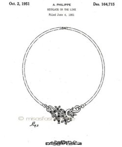 （画像用） Ｔｒｉｆａｒｉ　 トリファリ 1951年　ネックレス