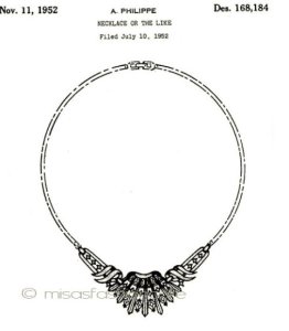 （画像用） Ｔｒｉｆａｒｉ　 トリファリ 1952年 ネックレス