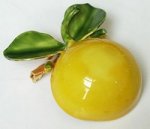 Original By Robert　 グレープフルーツ ブローチ