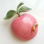 Original By Robert アップル　ブローチ