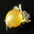 （画像用） Lisner　レモン　ブローチ