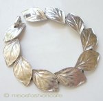 クラウントリファリ Trifari 銀の葉