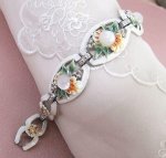 Coroコロ　花ブレスレット