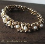 クラウントリファリ Trifari パール&ハート