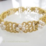 クラウントリファリ Trifari 小花ブレスレット