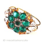 チェコ製ガラス バングル