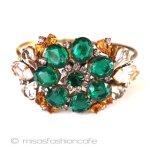 チェコ製ガラス バングル