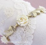 本象牙 アイボリー 14K ローズ ブレスレット