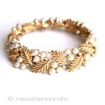 Ｔｒｉｆａｒｉ　トリファリ パール　松ブレスレット