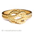 （画像用） Ｔｒｉｆａｒｉ　 トリファリ 金ロープ　バングル