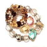 コスチュームジュエリー ブローチ＆ブレス