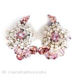 MiriamHaskellデザイナー Eugeneの花イヤリング