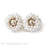 ヴィンテージイヤリング バロックパールのお花