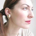 ミリアムハスケル　 バロックパールイヤリング