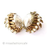 ミリアムハスケル　 バロックパールイヤリング