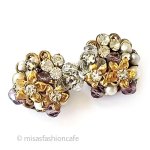 Robert　イヤリング バロックパールRSの花