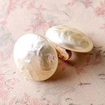 ヴィンテージイヤリング バロックパール