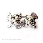 スターリングシルバー 銀製の葡萄イヤリング