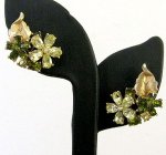 クラウントリファリ 　Trifariお花イヤリング