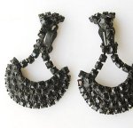 フレンチジェット イヤリング