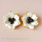 JudyLeeお花イヤリング