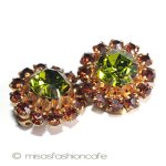 Ａｕｓｔｒｉａオーストリア製 クリスタル　イヤリング