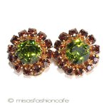 Ａｕｓｔｒｉａオーストリア製 クリスタル　イヤリング