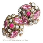 SterlingSilver　銀製 クリスタル　イヤリング