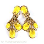 Trifari　 トリファリ フラワー　イヤリング