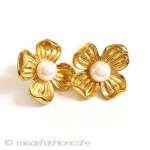 Trifari　 トリファリ ハナミズキ　ピアス