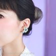 （画像用） Juliana花イヤリング